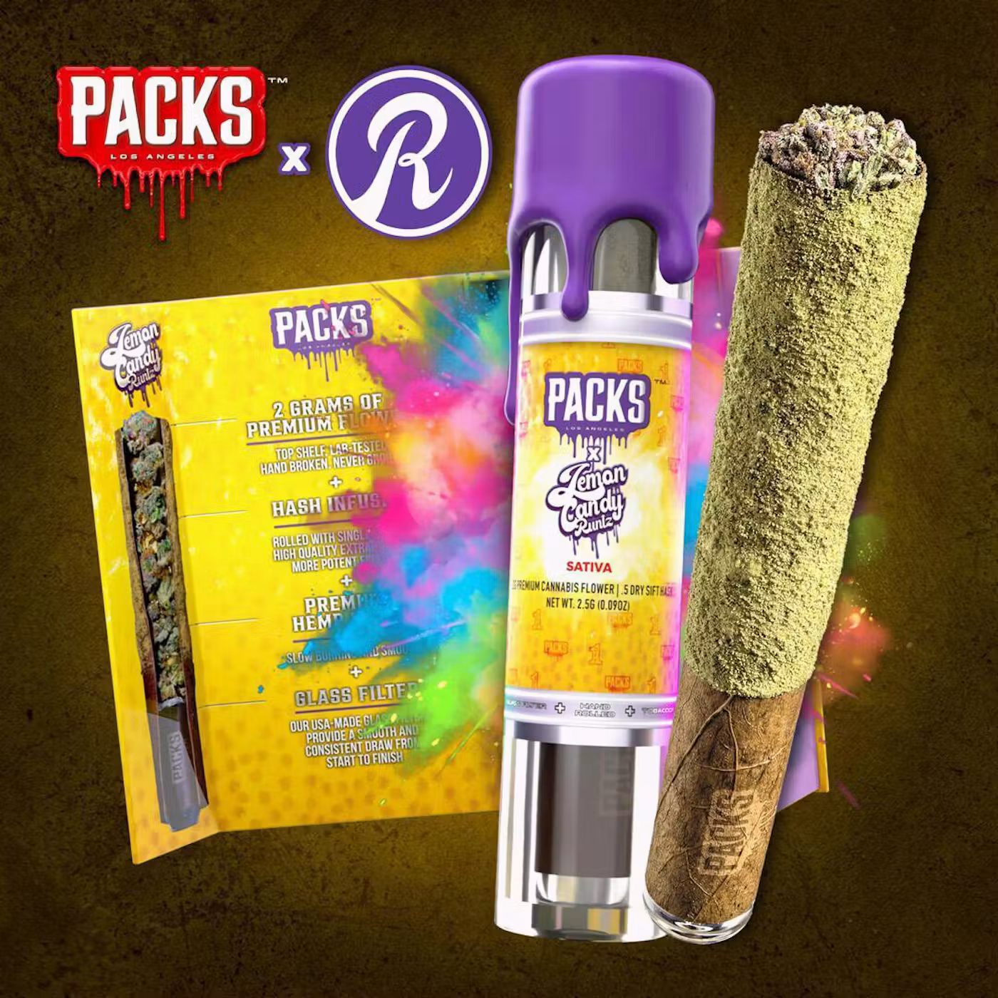 PACKS x Runtz Lemon Candy